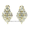 2015 Fine Woman′s 925 Sterling Silver Earrings Fashion Jewelry Earrings for Women Brinco Pendientes Bijoux Boucle D′oreille E6329